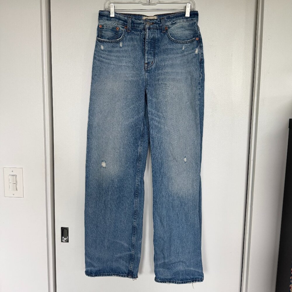 Madewell Low-Slung Baggy Jeans in Robertson Wash (Sz 25)